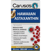Caruso's Natural Health Hawaiian Astaxanthin 30 Capsules